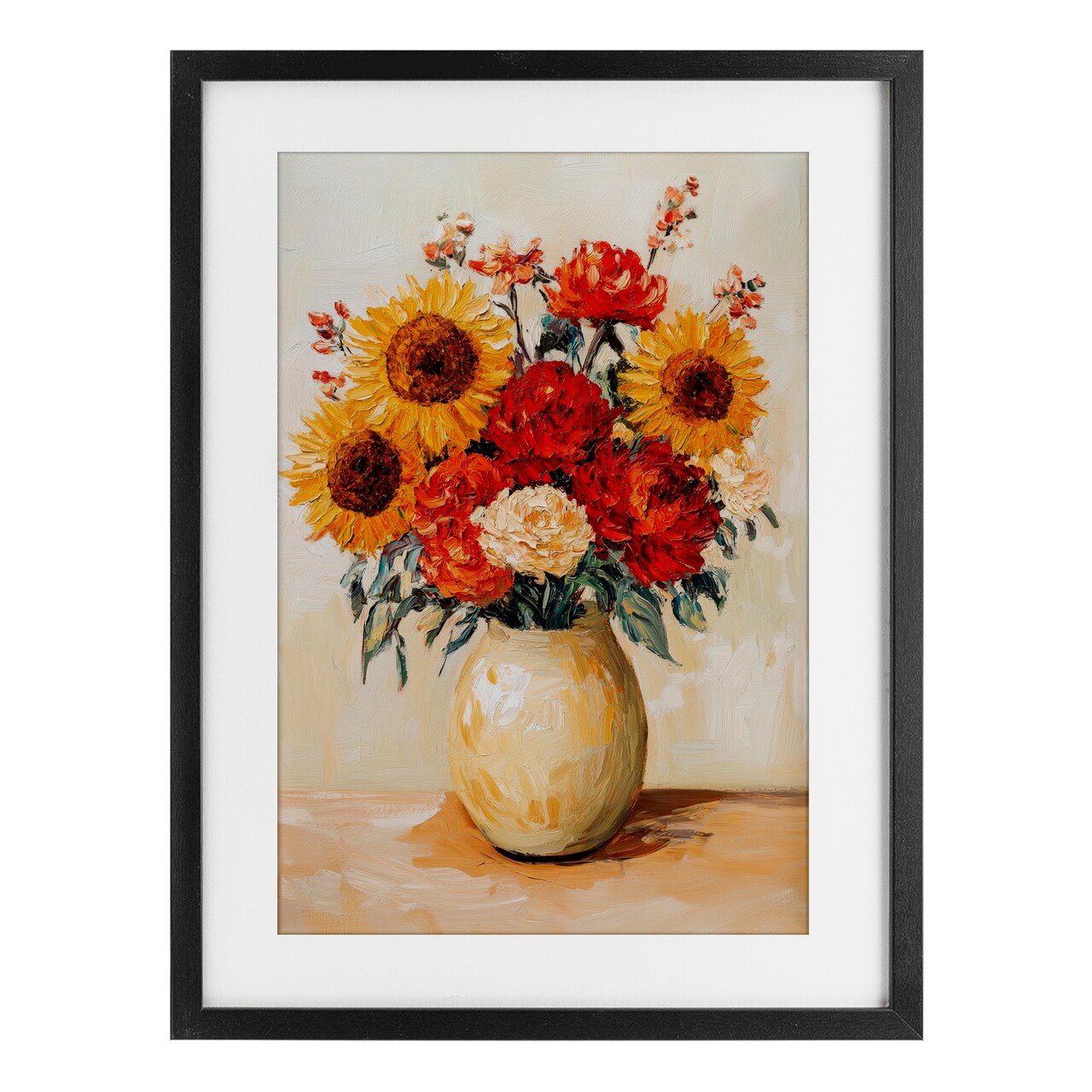 Stupell Industries Charming Bouquet of Fall Framed Print Under Glass, design by Petal Prints Design